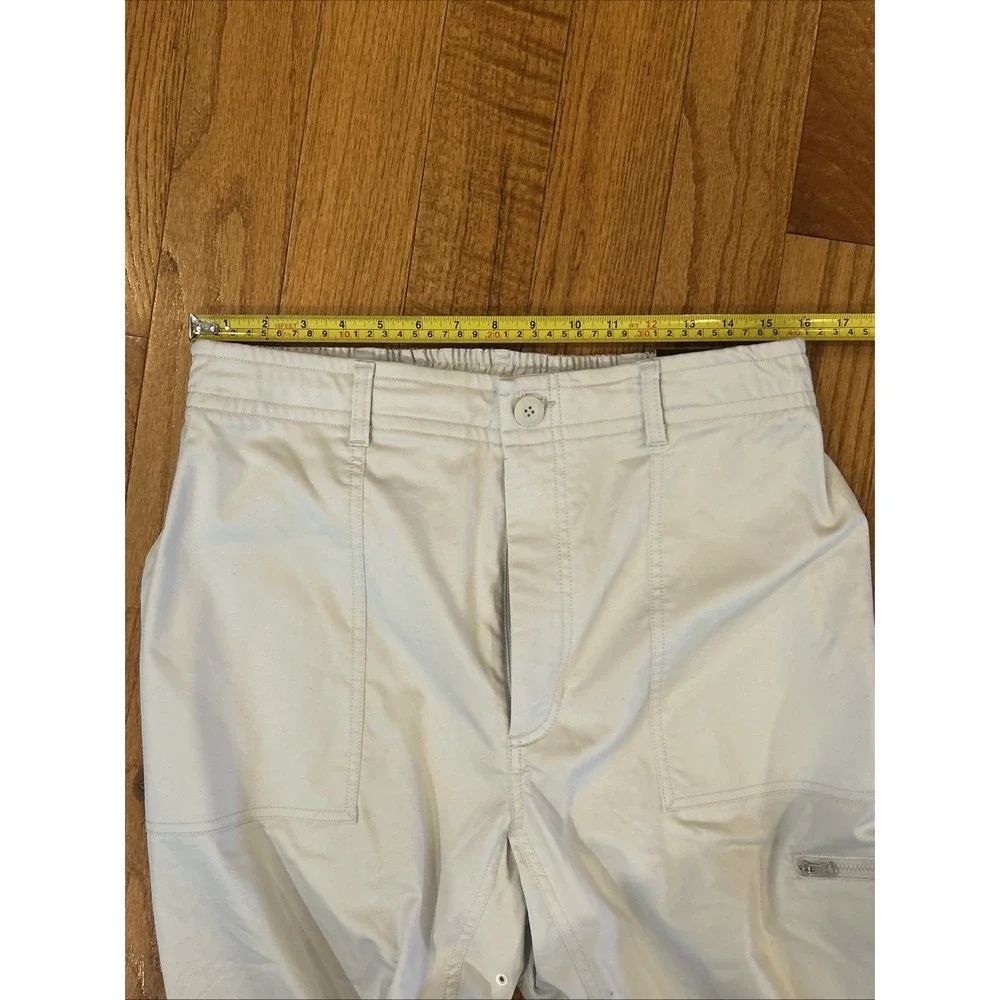 Nike Golf Pants Men's Large Standard Fit Khaki‎ Side Pocket Sporty Lightweight